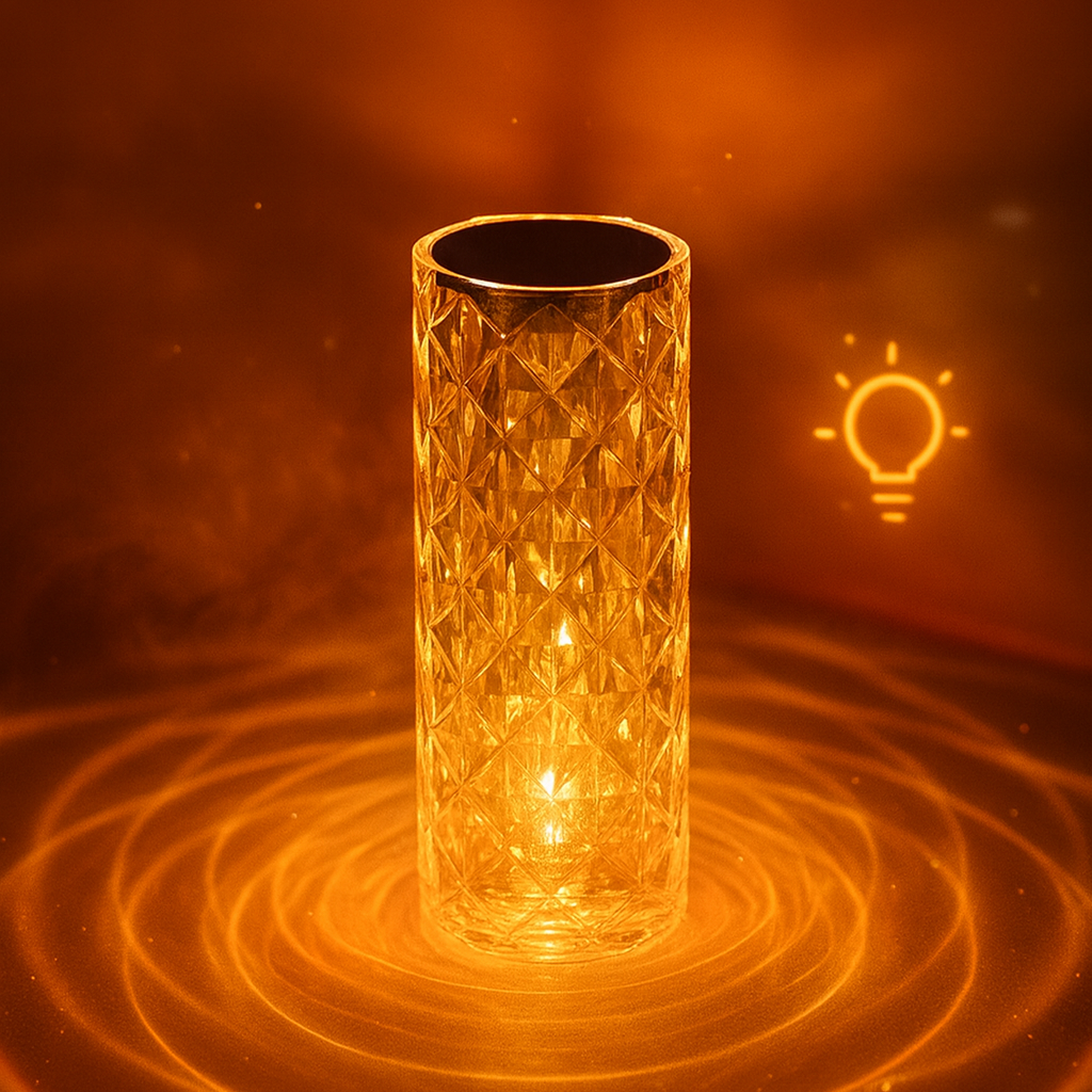 GlowBeat™ Lámpara inteligente 2 en 1: Luz + Sonido
