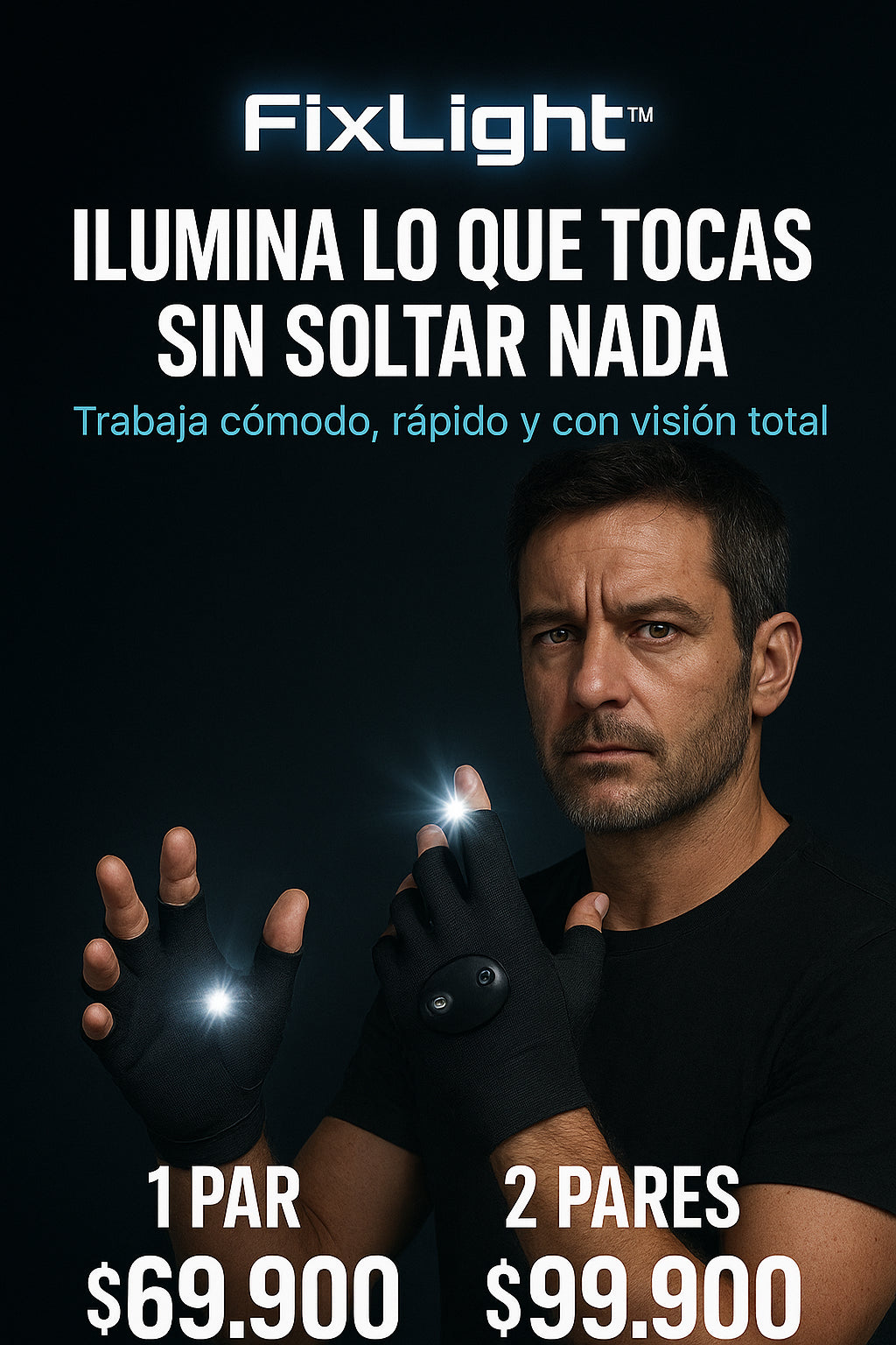 FixLight™ Guantes Led