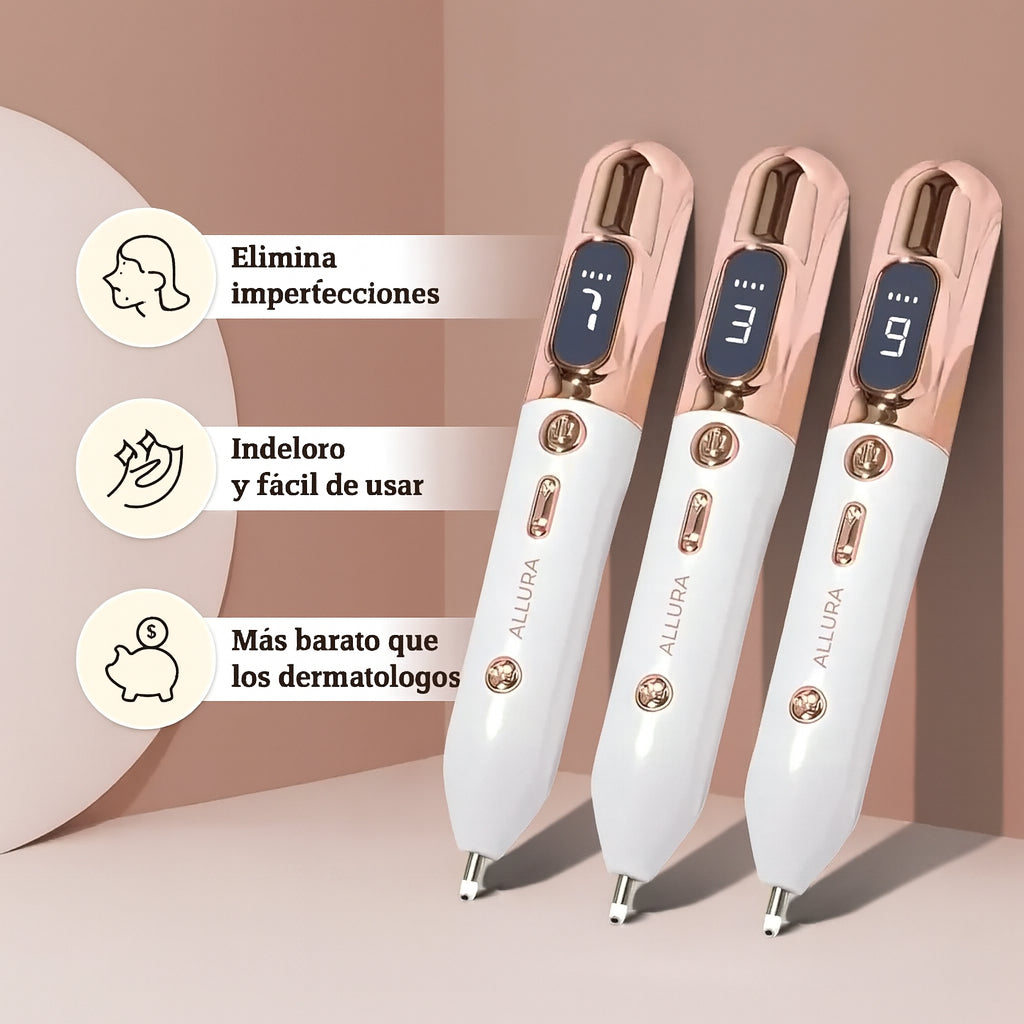 AlluraPen: Adiós a verrugas y manchas ¡en minutos, sin dolor!